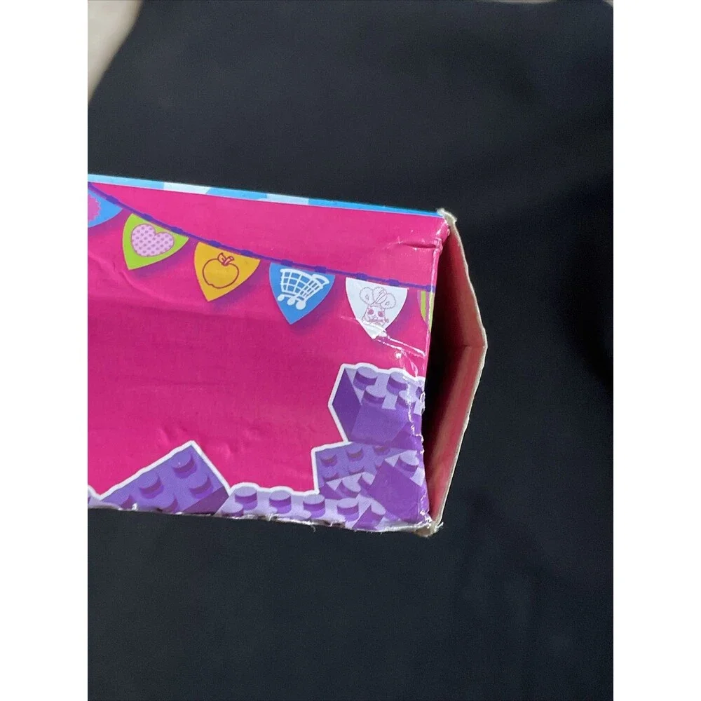 Shopkins Kinstructions Cotton Candy Stand  New In Sealed Box!! BOX SHOWS WEAR